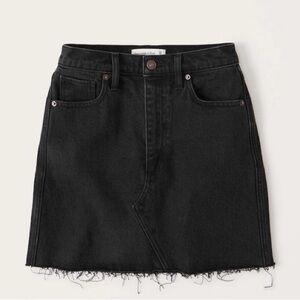 Abercrombie Ultra High Rise jean skirt